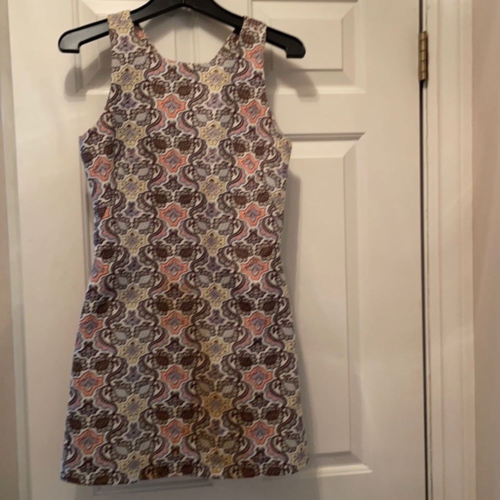 Zara brocade dress